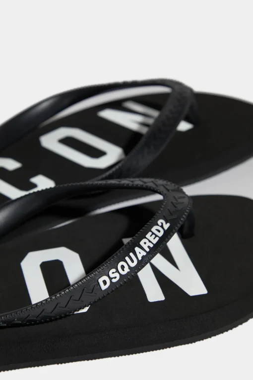 Be Icon Flip Flops