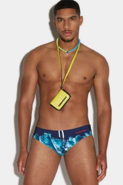Botanic Goth Swim Brief