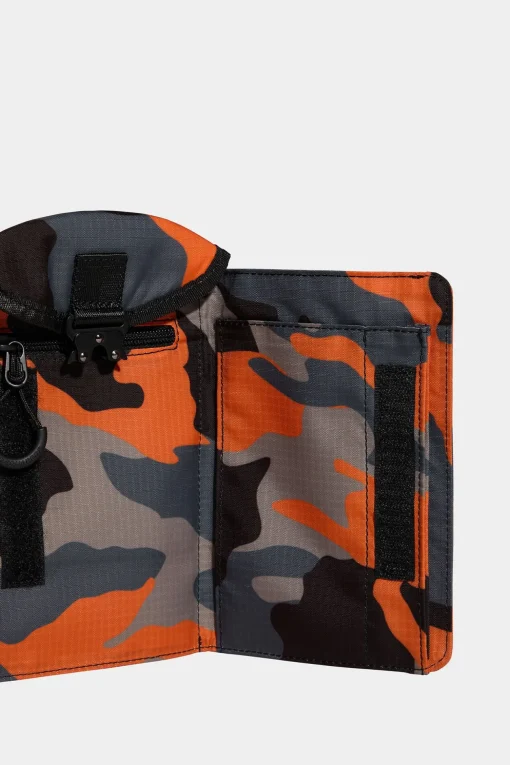 Ceresio 9 Camo Travel Neck Wallet