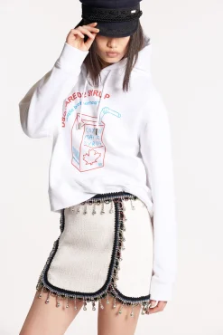 24 Chic Boucle Mini Skirt