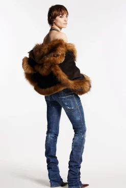 Cloudy Wash Super Low Waist Sharpei Jeans