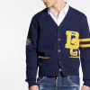 College Shetland Cardigan Knit