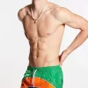 Color Block Boxer Midi