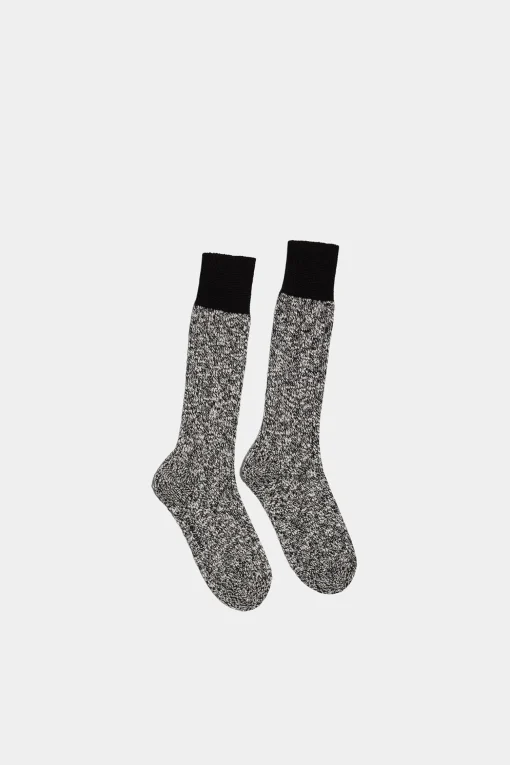 Colour Block Mid-Crew Socks