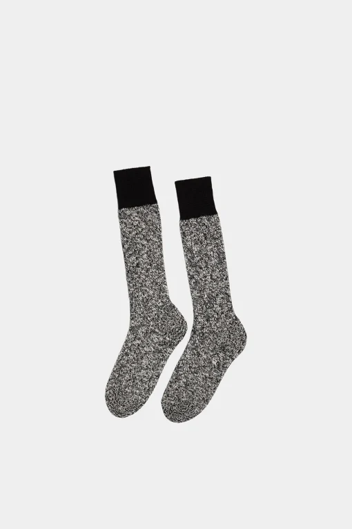 Colour Block Mid-Crew Socks