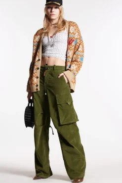 Corduroy Cargo Pants