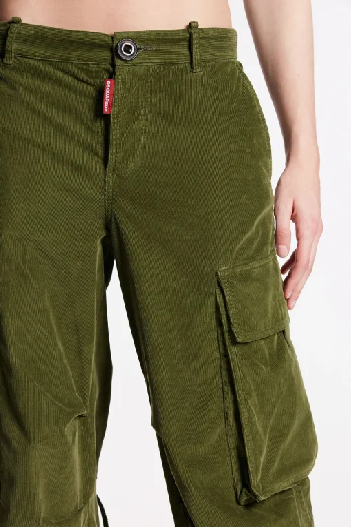 Corduroy Cargo Pants