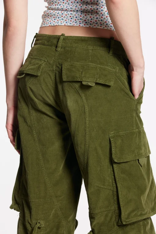 Corduroy Cargo Pants