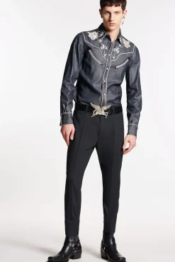 Corset Skinny Techno Pants