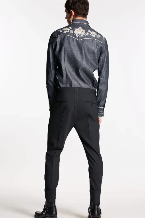 Corset Skinny Techno Pants