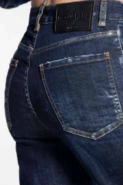 Crystal Flies Wash Boston Jeans
