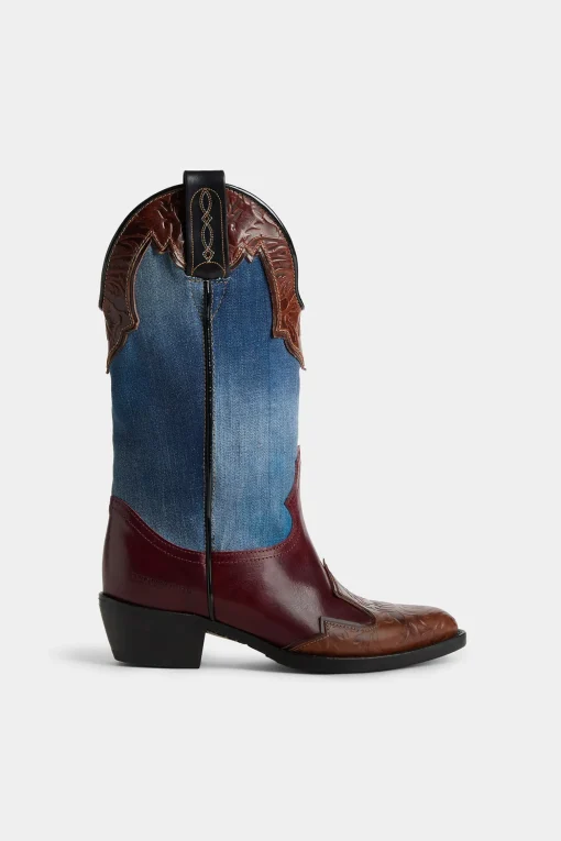 D2 Cowboy Boots