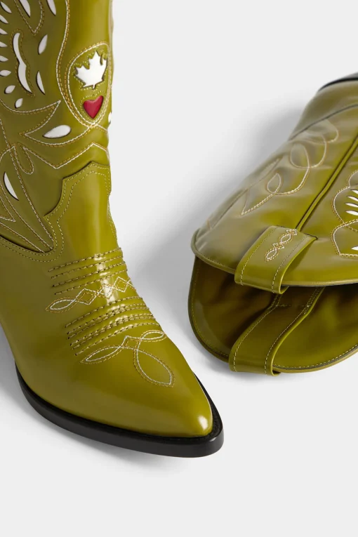 D2 Cowboy Boots