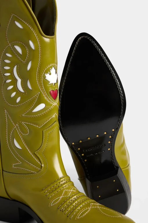 D2 Cowboy Boots