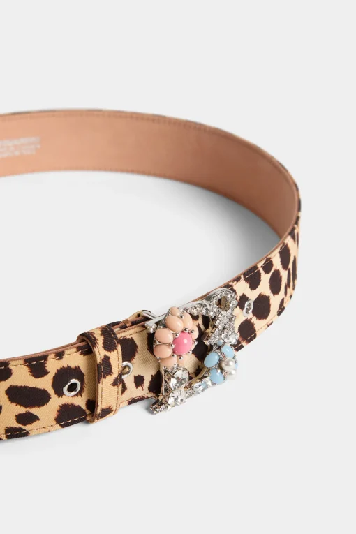 D2 Crystal Buckle Belt