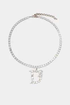 D2 Crystal Statement Necklace