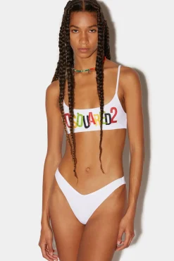 D2 Lettering Bandeau Top