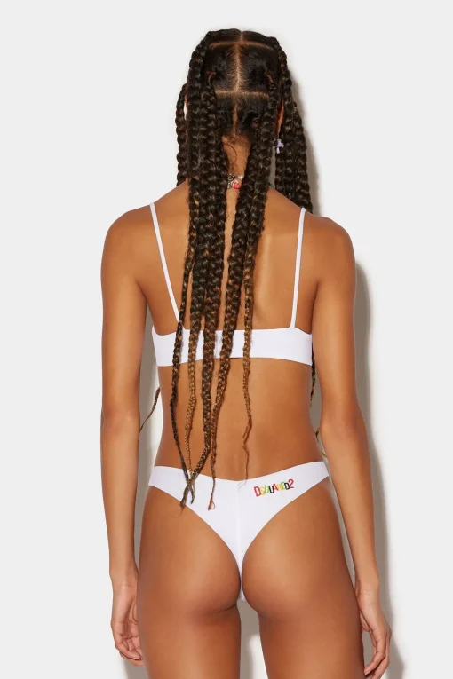 D2 Lettering Bandeau Top