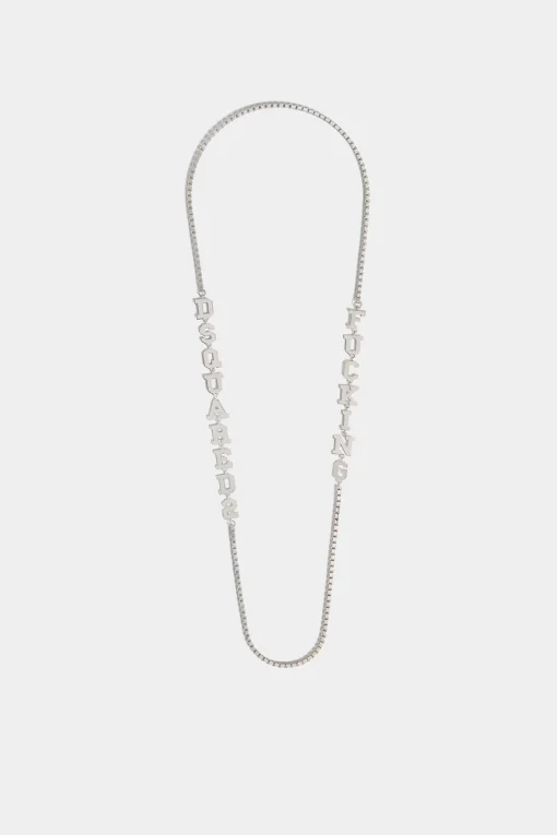 D2 Lettering Necklace