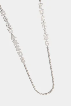 D2 Lettering Necklace