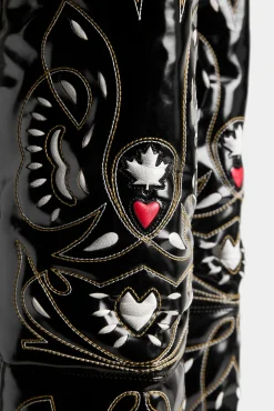 D2 Over-The-Knee Cowboy Boots