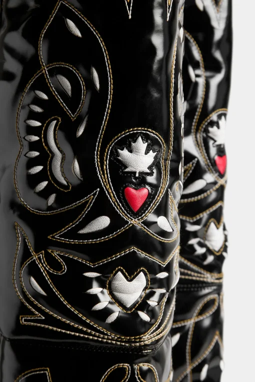 D2 Over-The-Knee Cowboy Boots