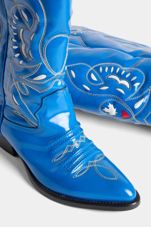 D2 Over-The-Knee Cowboy Boots