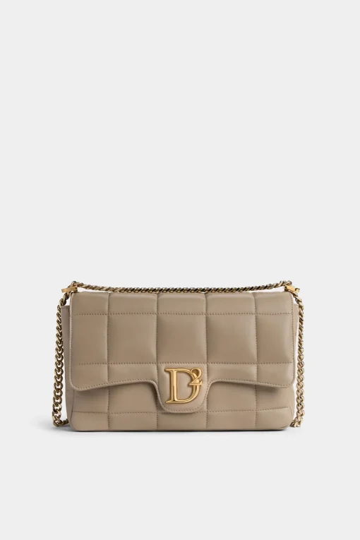 D2 Statement Soft Shoulder Bag