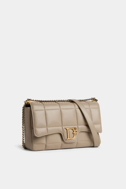 D2 Statement Soft Shoulder Bag