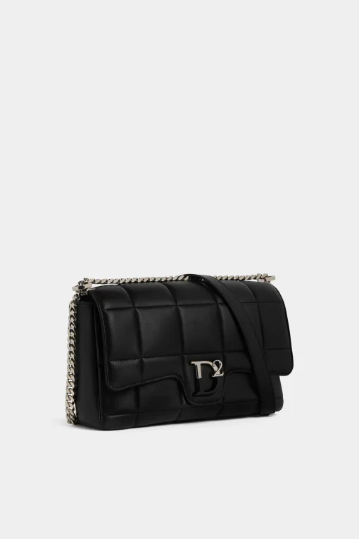 D2 Statement Soft Shoulder Bag