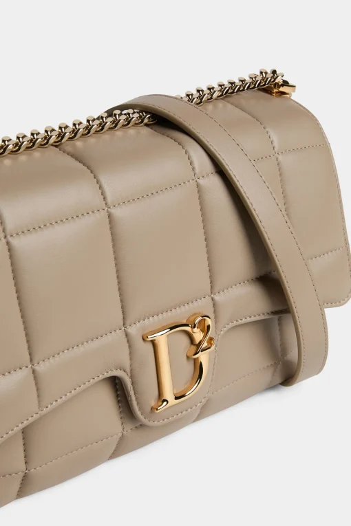 D2 Statement Soft Shoulder Bag