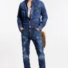 Dark Clean Wash Cool Guy Jeans