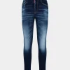 Dark Clean Wash High Waist Twiggy Jeans