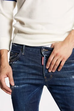 Dark Easy Wash Skater Jeans