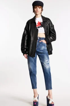 Dark Ripped Wash Sasoon Jeans
