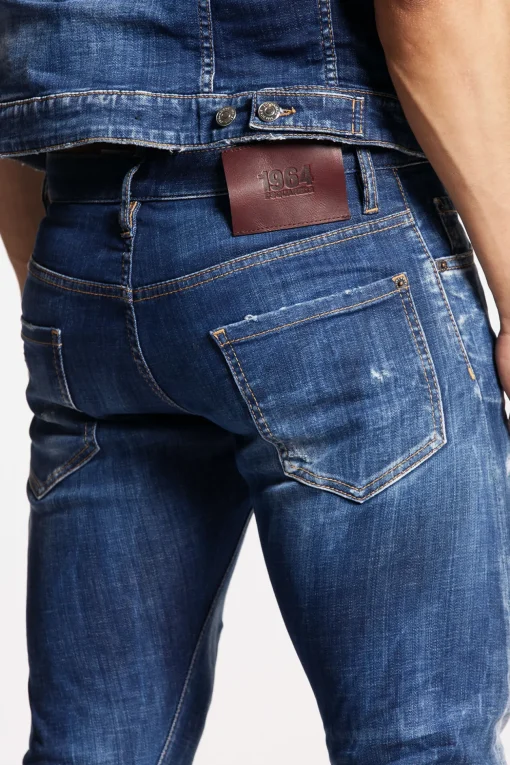 Dark Ripped Wash Sexy Twist Jeans