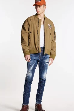 Dark Spotted Wash Cool Guy Jeans