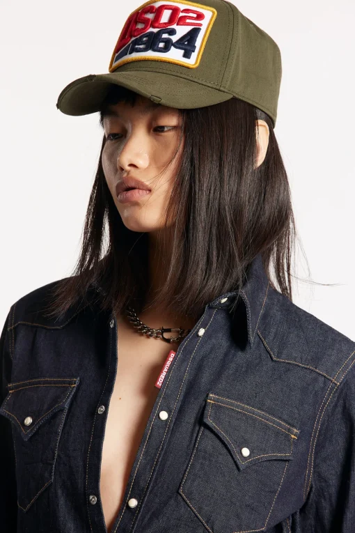 Dark Wash Boxy Western Shirt