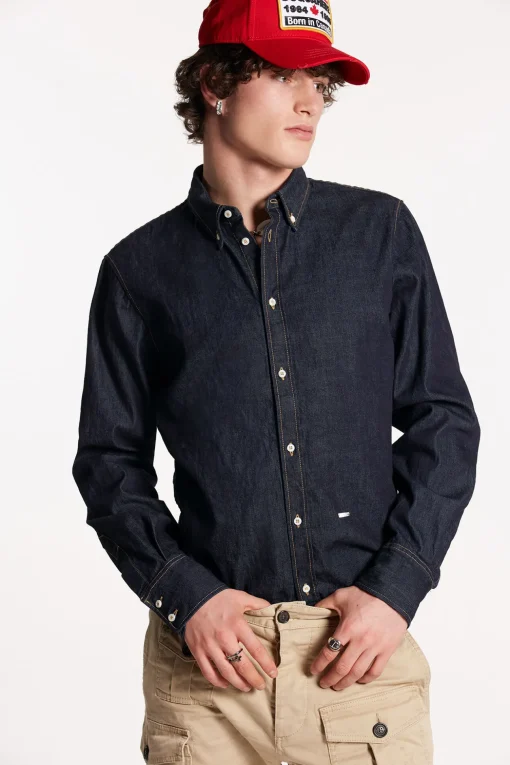 Dark Wash Dean B.D. Shirt