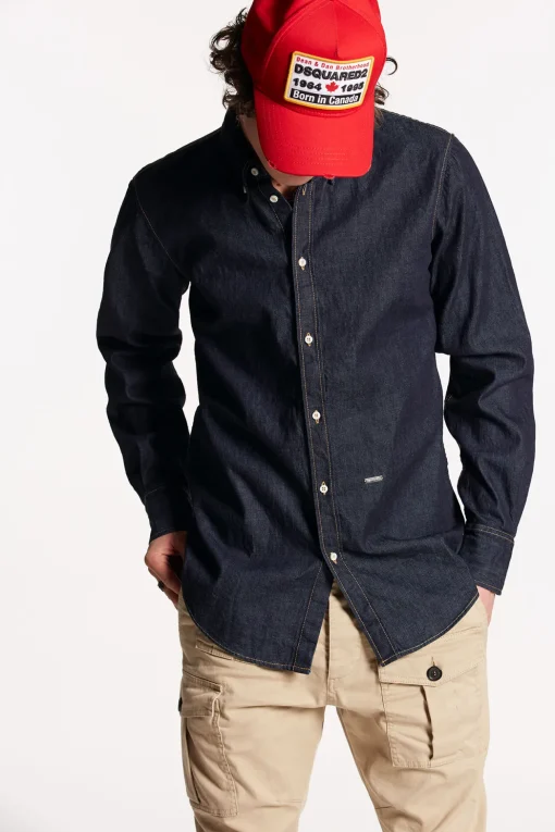 Dark Wash Dean B.D. Shirt