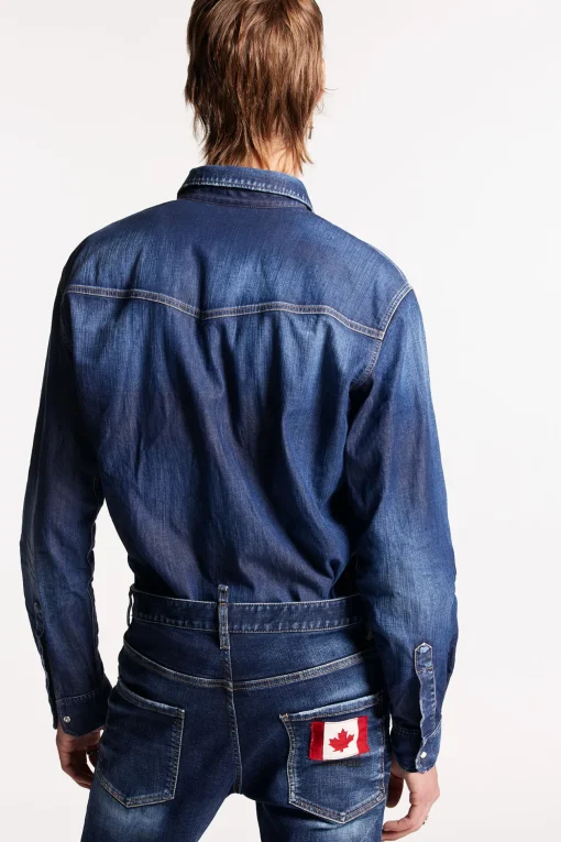 Dark Wash Relax Dan Shirt