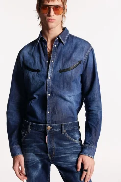 Dark Wash Relax Dan Shirt