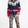 Dark White Sprinkle Wash 642 Jeans