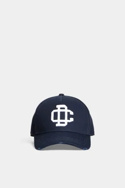 Dc Embroidered Logo Baseball Cap