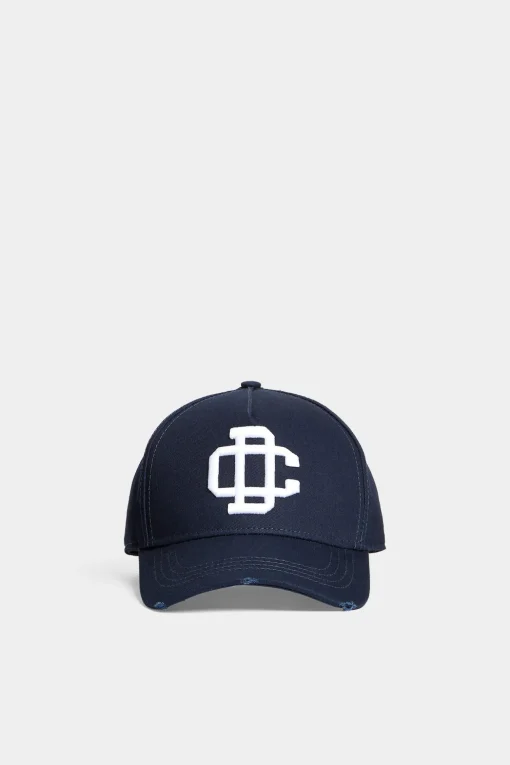 Dc Embroidered Logo Baseball Cap