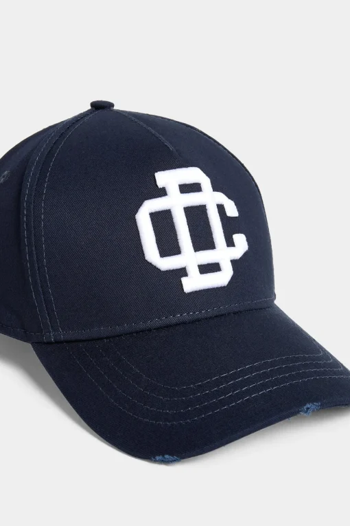Dc Embroidered Logo Baseball Cap