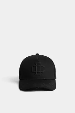 Dc Rubber Print Logo Baseball Cap