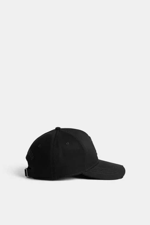 Dc Rubber Print Logo Baseball Cap