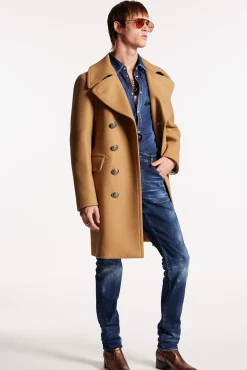 Double-Breasted Peacoat