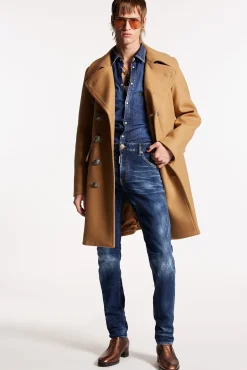 Double-Breasted Peacoat